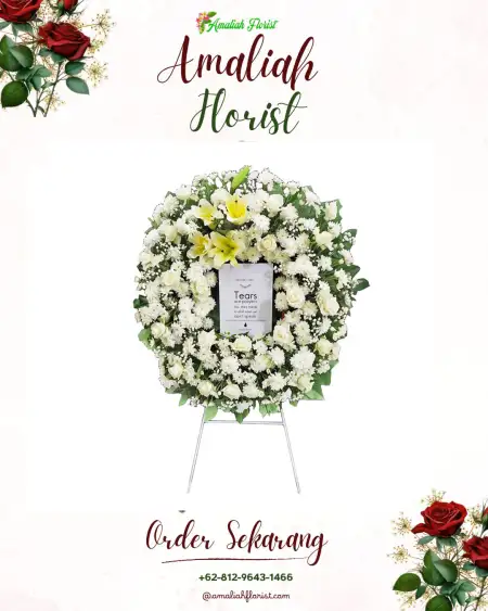 Krans Bunga Duka Raharja Wanayasa